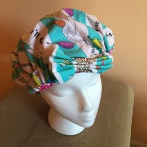Dr. Seuss bonnets custom made silk